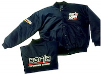 21237 Men's Black Nylon Jacket  [X-Large]