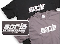 21266 Men's Distressed Black Crew Neck T-Shirt  [X-Large]
