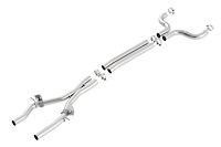 Stainless Steel X-Pipe 2016-19 Camaro SS 6.2L