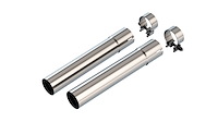 60734 Extension Pipes Fits Select Toyota Tundra 3.4L V6 Engine (Includes Hybrid Models)