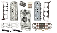 IK 200 Series Cylinder Head Kit with Single Plane Intake