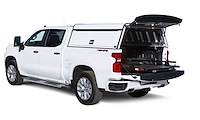 1500 Contractor Cargo Slide [78 in. x 48 in., Black]