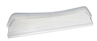 25014 Dry Blade [11 in. Clear Silicone V-Blade Squeegee, Medical-Grade Silicone, Compact Car Drying Tool]