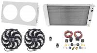 LS Conversion/Dual Pass Radiator Kit 1996-05 GM (26" Core) Includes: