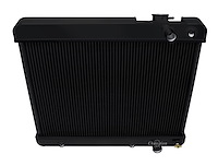 CC284-LS-BLK GM LS Conversion Radiator for 1961-1966 GM C/K Pickup Truck, 1963-1966 GMC Suburban [Black]