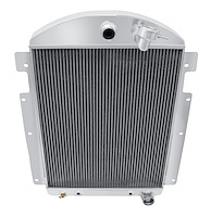 All-Aluminum Radiator 1937-1938 Chevy, For V8 Engine Conversions