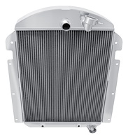 All-Aluminum Radiator 1939-1940 Chevy 1/2, 3/4, 1-Ton Pickup Trucks, For V8 Engine Conversion
