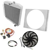 CC5056 All-Aluminum Radiator System Kit for 1955-1956 Chevrolet Car