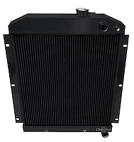CC5100B-LS-BLK GM LS Conversion Radiator for 1947-1954 Chevy Pickup Truck, Panel Truck, Suburban