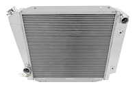 CC522 All-Aluminum Cross-Flow Radiator Kit for 1966-1977 Bronco w/Ford V8 Hose Configuration