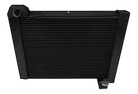 All-Aluminum Radiator 1961-1962 Chevy Corvette 4.6/5.3L V8 [Black]