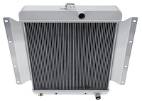 All-Aluminum Radiator 1961-1967 Dodge D100-Series 2.8/3.7L, 1968-1969 Dodge D100 Pickup Truck 3.7L