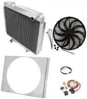 CC65GL All-Aluminum Radiator System Kit for Select 1965-1966 Ford, Mercury Vehicles