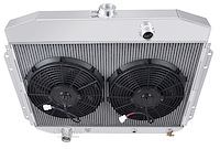 CC8164 All-Aluminum Radiator for 1961-1964 Ford F-Series Truck with Factory V8
