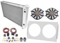 LS Conversion / Dual Pass Radiator Kit 1982-1992 Chevrolet Camaro