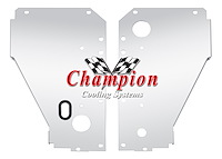 Custom Shop Radiator Module Mounting Panel Set