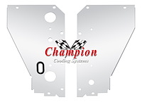 Custom Shop Radiator Module Mounting Panel Set