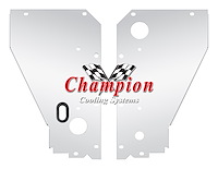 Custom Shop Radiator Module Mounting Panel Set