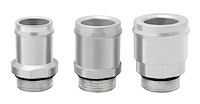Dual Pass Radiator Hose Fitting 1.25" Outlet