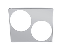 FS64TB-2X12 Aluminum Fan Shroud for CC64TB, MC64TB Aluminum Radiators & (2) 12 in. Fans