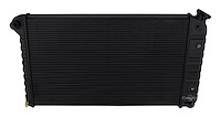 ST161-BLK All-Aluminum Radiator for Select 1963-1990 GM Fullsize V6/V8 Models [Black Finish]