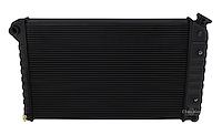 ST162-BLK All-Aluminum Radiator for Select 1965-1988 Select GM Fullsize L6/V8 Models [Black Finish]