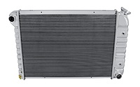ST412 All-Aluminum Radiator for 1973-1974 Buick Apollo, Chevy Nova, Olds Omega, Pontiac Ventura [Natural Finish]