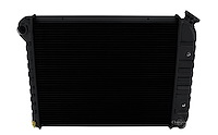 ST571-BLK All-Aluminum Radiator for Select 1965-1988 GM Fullsize V6/V8 Models [Black Finish]