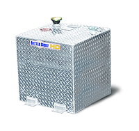 Aluminum Transfer Tank 50 Gallon Square