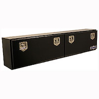 Top Mount Box Black Powder Coated Steel