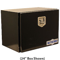 Under Body Mount Box Black Powder Coated Steel
