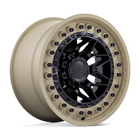 BR008MD18908800 ALPHA Wheel [Size: 18" x 9"] Matte Black w/Sand Lip