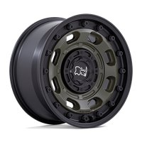 BR007EB16806810N ATLAS Wheel [Size: 16" x 8"] Olive Drab Green w/Black Lip