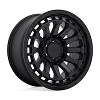 1785RAD006114M67 RAID Wheel [Size: 17" x 8.50"] Matte Black