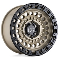 1785STN-06140D12 SENTINEL Wheel [Size: 17" x 8.50"] Desert Sand w/Black Ring