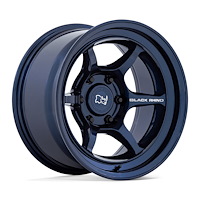 BR011LX16806810N SHOGUN Wheel [Size: 16" x 8"] Gloss Midnight Blue