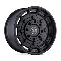 1785WHG006114M76 WARTHOG Wheel [Size: 17" x 8.50"] Matte Black