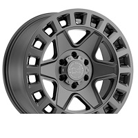 1780YRK386130G84 YORK Wheel [Size: 17" x 8"] Matte Gunmetal