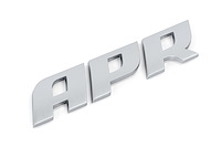 APR BADGE MATTE SILVER