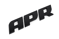 APR BADGE SATIN BLACK