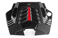 MS100257 Engine Cover Fits Select Audi Q7, Q8, SQ7/Bentley Bentayga/Porsche Cayenne/Lamborghini Urus [Forged Carbon Fiber]