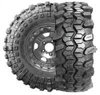 SX2-115 Super Swamper TSL SX2 Mud Terrain Light Truck Tire 37x14.50-16