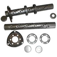 Lime Fire Header Insert Kit w/3 Bolt Flange Incl. Welded 3 Disk CC Insert Muffler/Plug/Restrictor