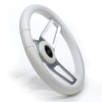 Ovale Boat/Golf Cart Steering Wheel [White]