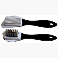 MPI-A-SB Suede Brush Dual Brass & Rubber Head