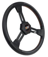 Dirt Racing 15 in. Aluminum Steering Wheel [Black]