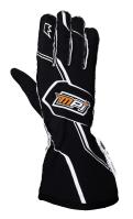 MPI-GL-B-4XS SFI Rated Racing Gloves - Black [4X-Small]