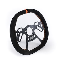 Oval Shaped Grip MPI-DRG2-13-SQD Drag Race Steering Wheel [13 in. Diameter]
