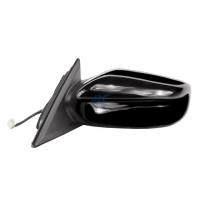 OEM Style Replacement mirror for 87-90 Nissan Sentra Sedan black foldaway Driver Side Manual