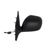 OEM Style Replacement Mirror for 15-17 NISSAN Versa Sedan textured black foldaway Driver Side Power.
